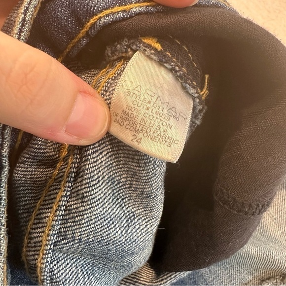 Carmar High Rise Distressed Festival Jeans - Picture 5 of 12